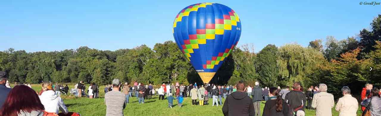 Ballonfahrt Erdmannshain zum Drachenfest 2021