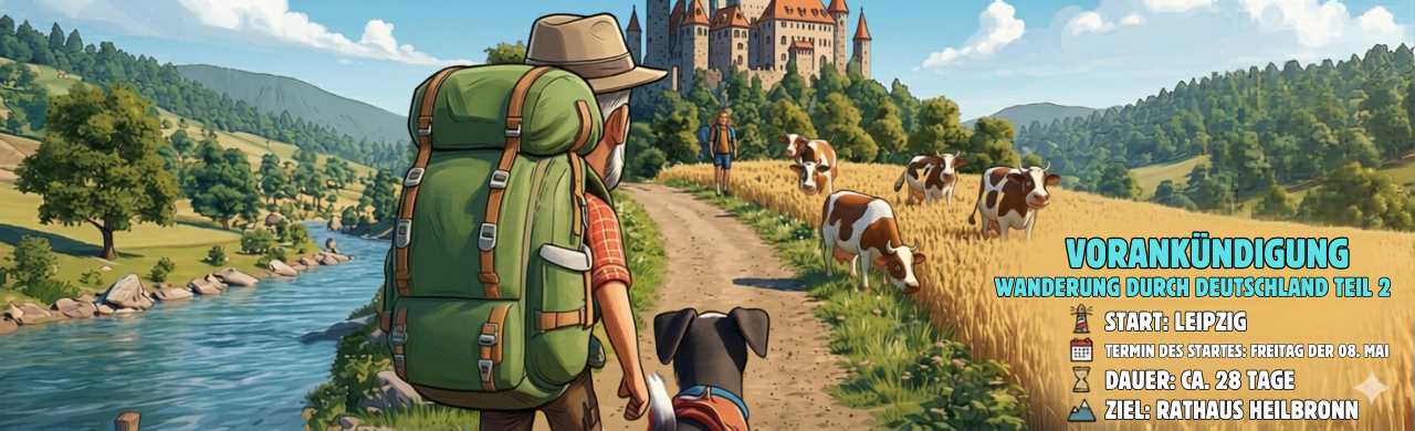 2. Teil -Wanderung durch Deutschland